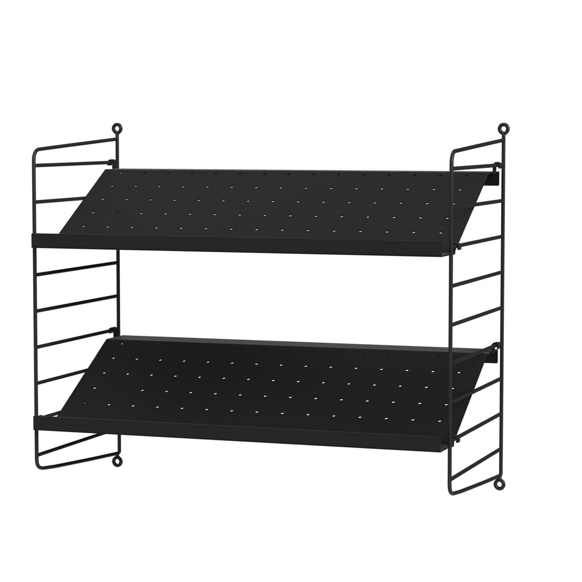 Metal shoe sale rack wall mounted